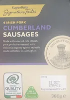 Cumberland Sausages signature tastes