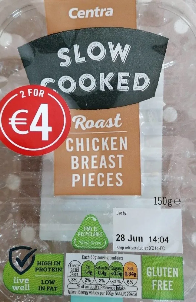 2 FOR Centra €5.50 PREMIUM READY TO EAT ROAST CHIC