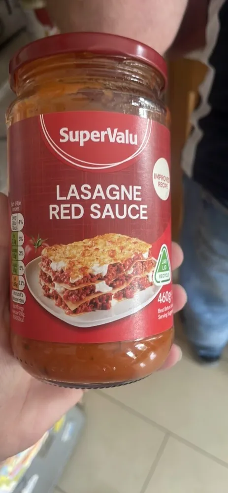Lasagne red sauce