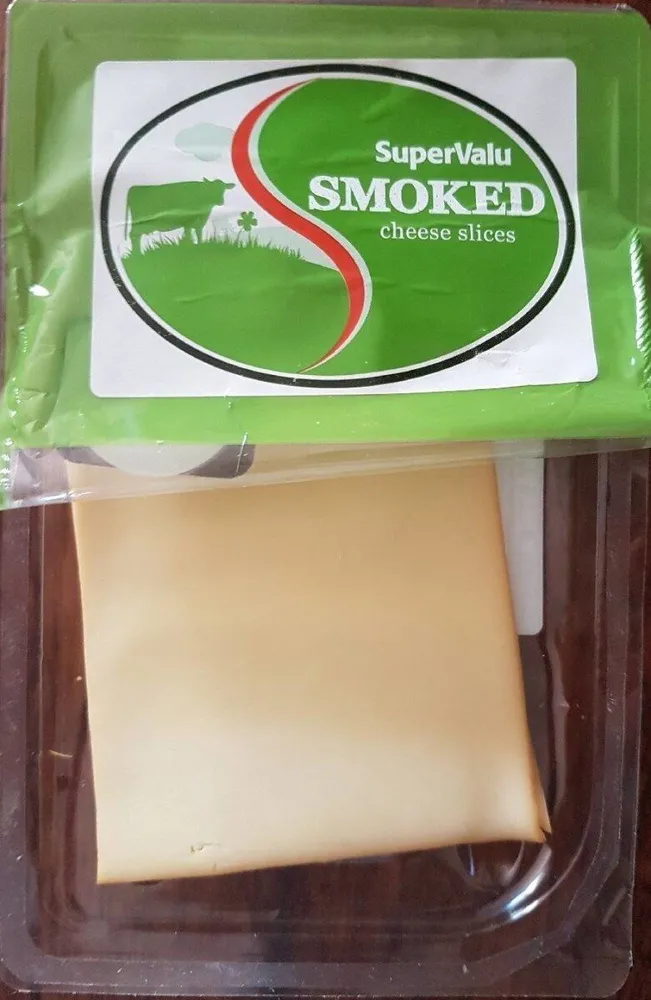 Smoked cheese slices