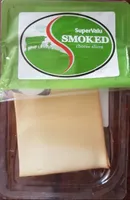 Smoked cheese slices