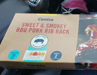 Sweet and smokey BBQ pork rib pack