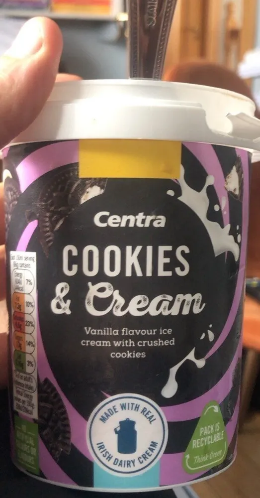 Cookies and Cream Ice cream