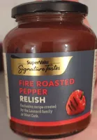 Fire roasted pepper relish