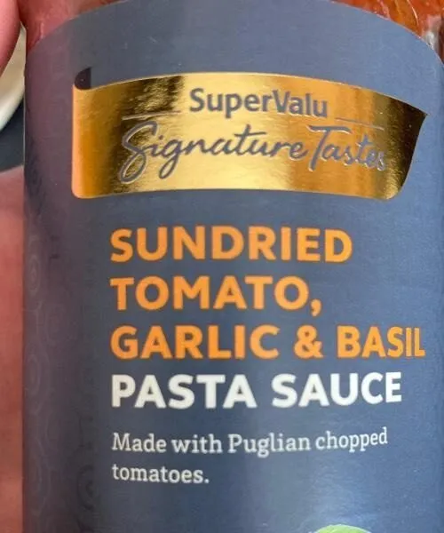 Sun dried tomato, garlic and basil