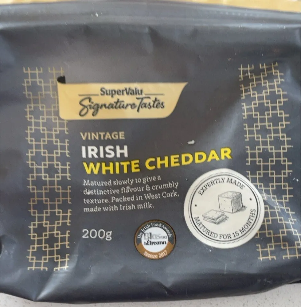 Vintage Irish White Cheddar