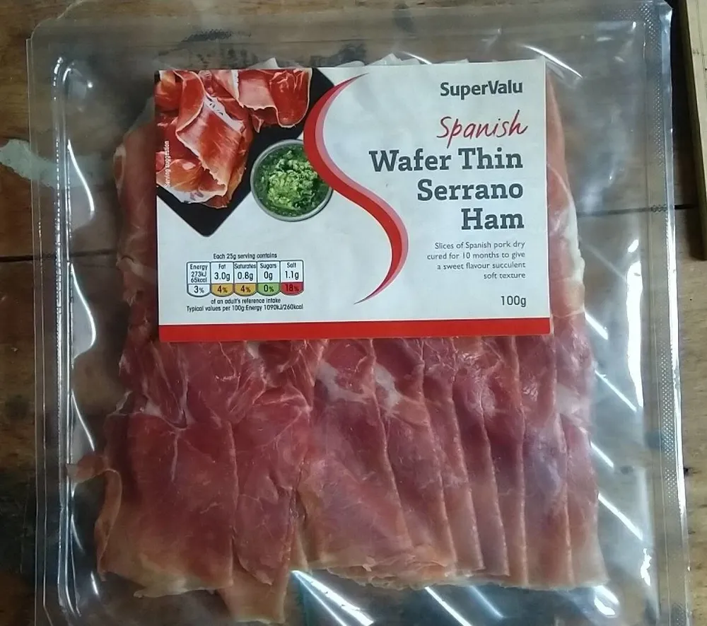 Spanish Wafer Thin Serrano Ham