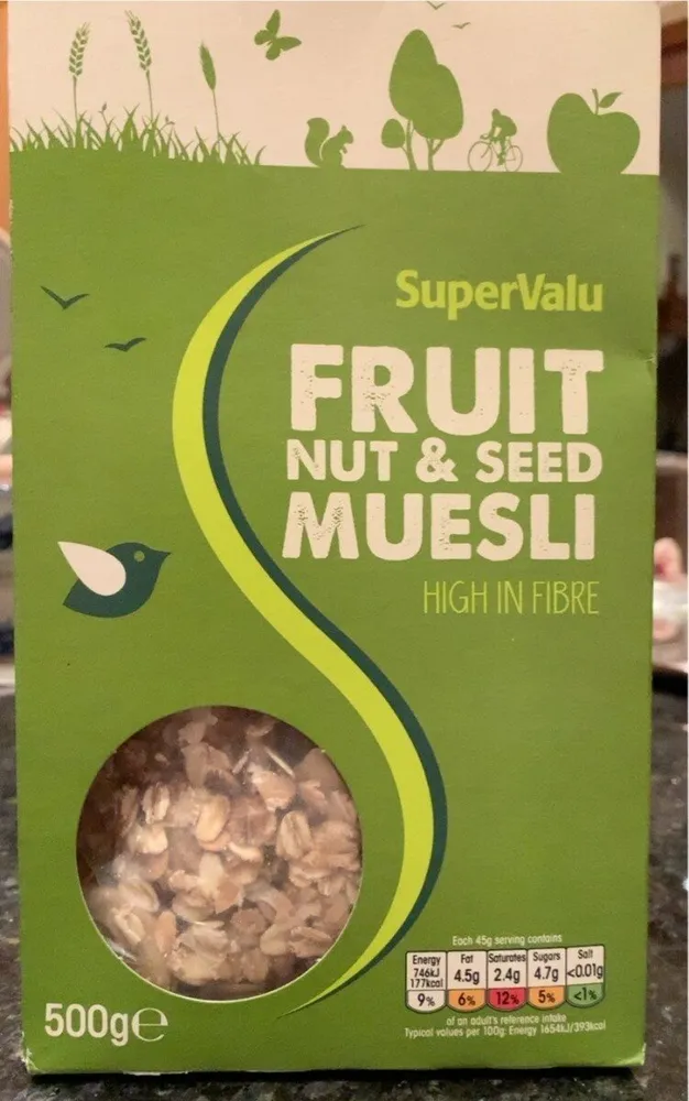 Fruit Nut & Seed Muesli