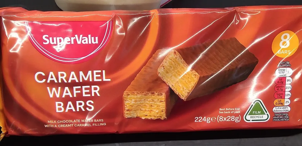 SV Caramel Wafers Bars 224g