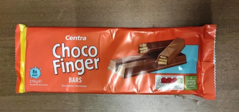 Choco finger bars