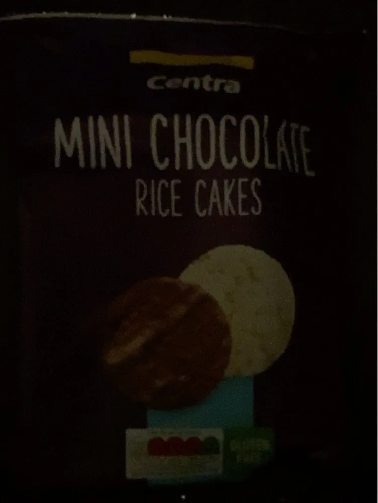 Mini Chocolate Rice Cakes