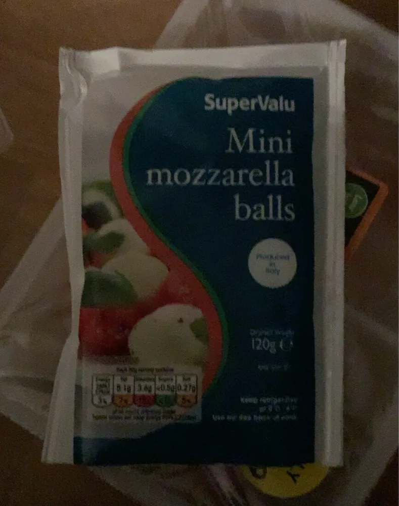 Mini mozzarella balls