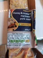 Honey mustard Pork Steak