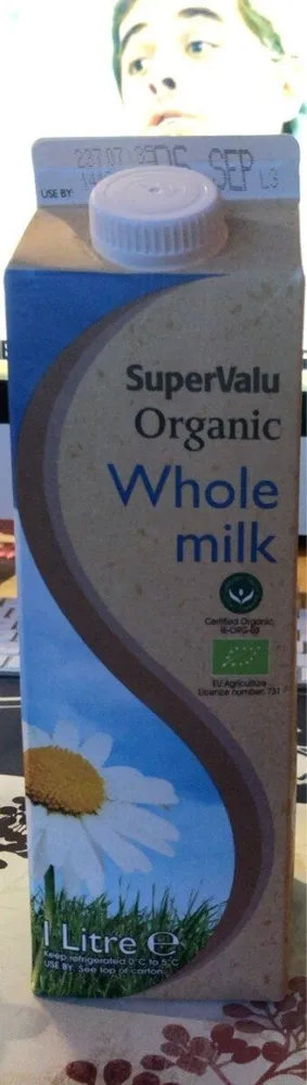 Whole milk organic