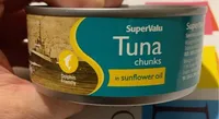 Tuna chunks in sunflower oil