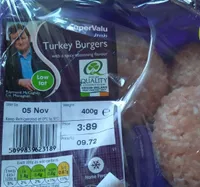 IRISH Turkey Burgers with a spicy seasoning flavour