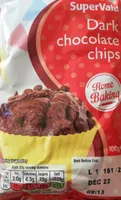 Dark chocolate chips