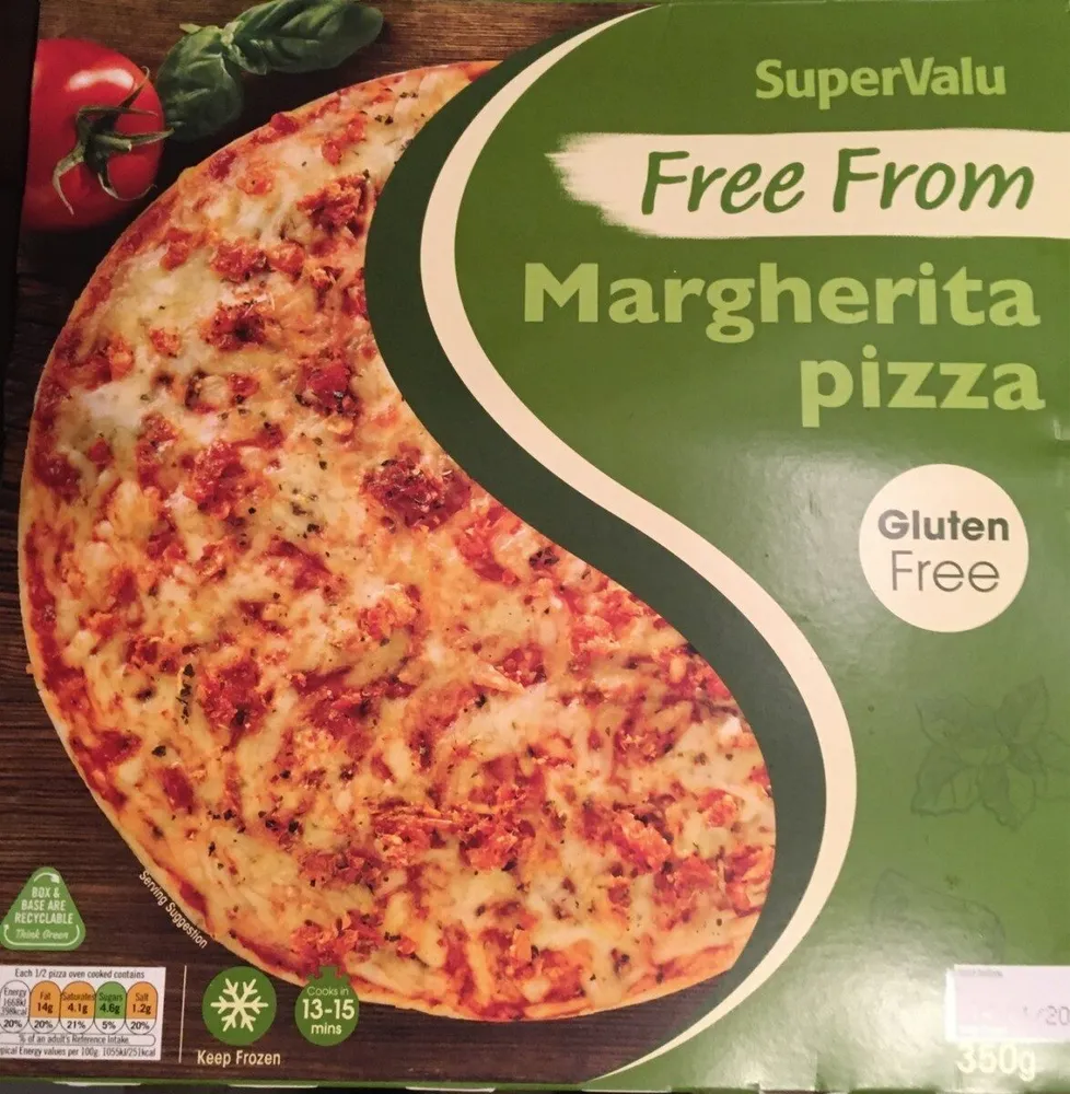 Free From Margherita pizza