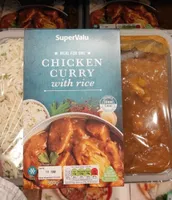 Chicken curry with rice
