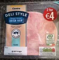 Traditional Irish ham