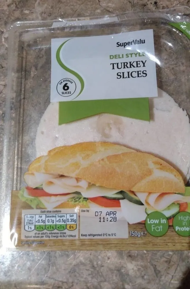 Turkey slices