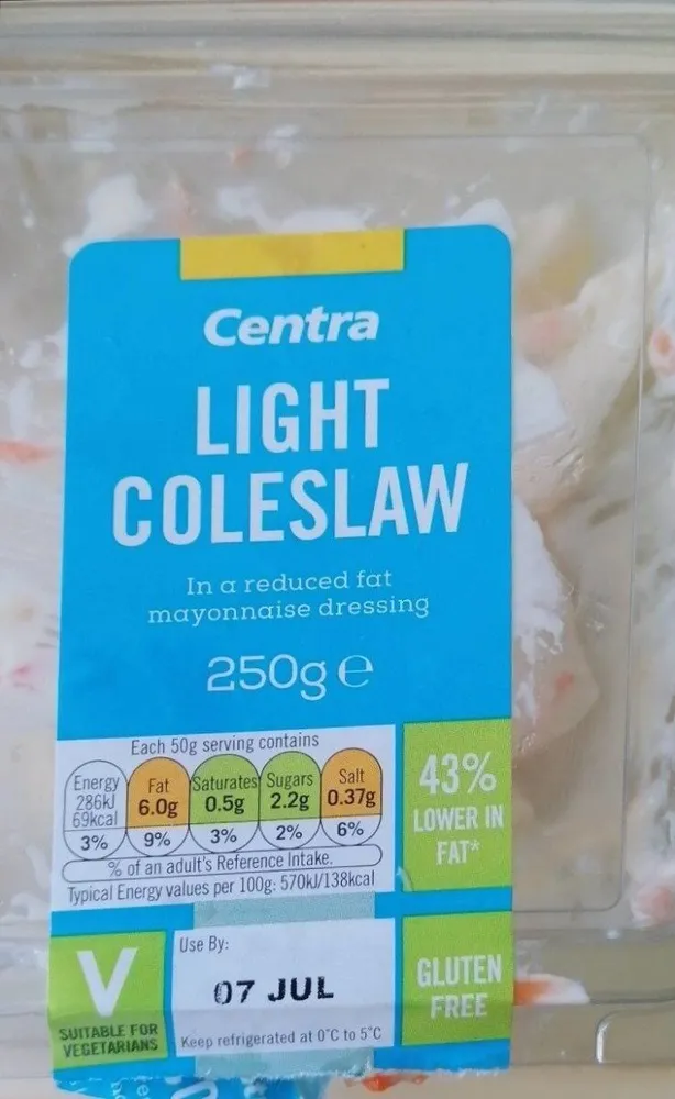 Light Coleslaw