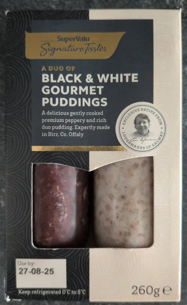 Black And White Pudding