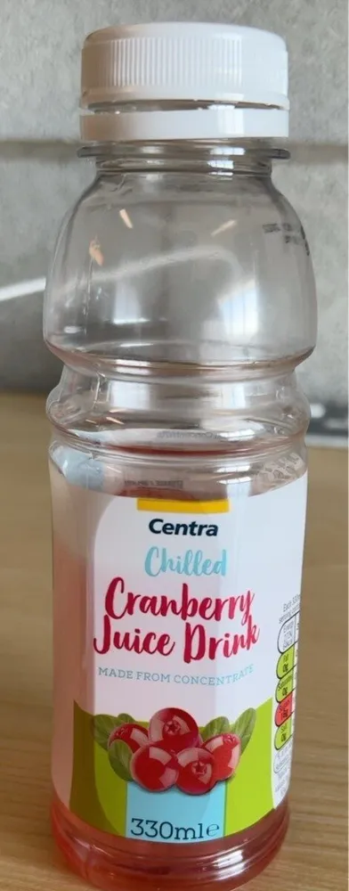 Cranberry juice