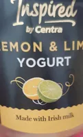 Lemon and lime yogurt