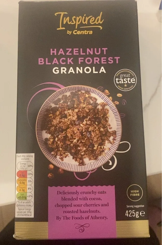 Hazelnut Black Forest Granola