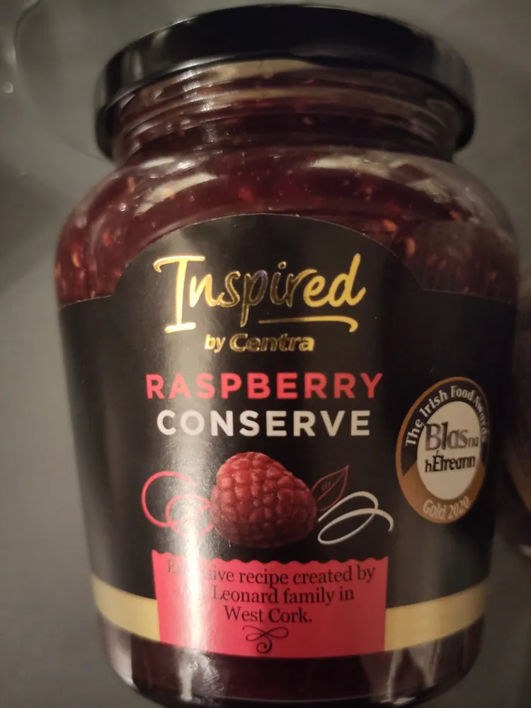 inspired raspberry conserve
