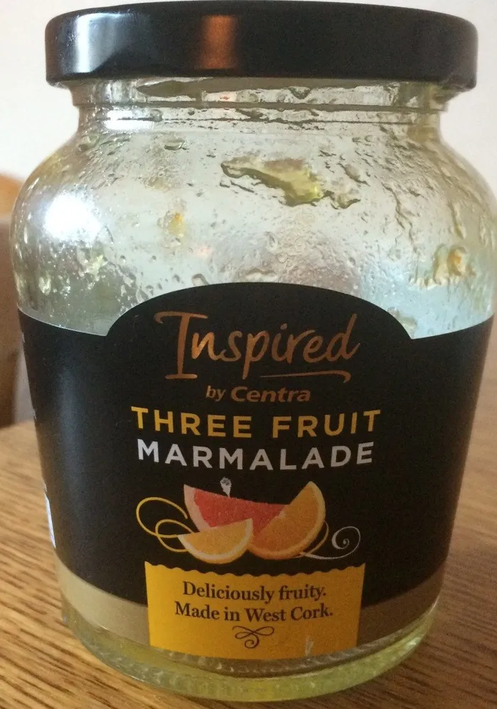 Three fruit marmalade