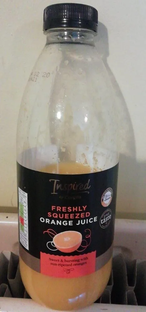 Freshly squeez orange juice