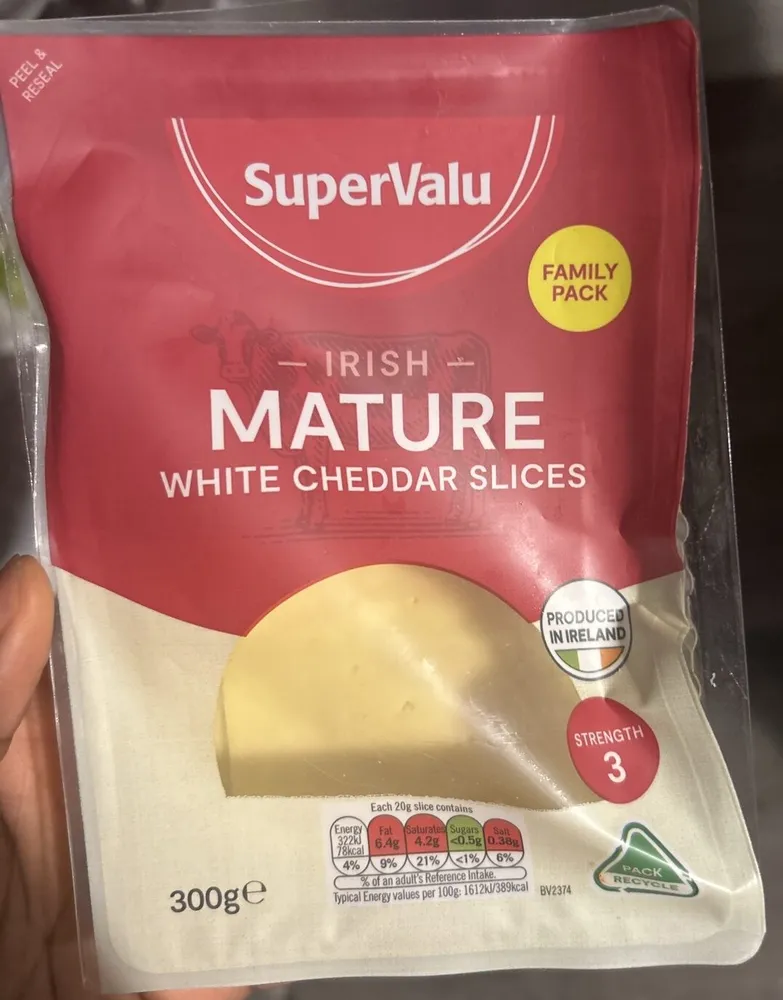 Mature White Cheddar Slices