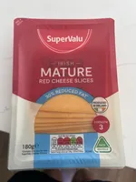 Mature Red Cheese Slices