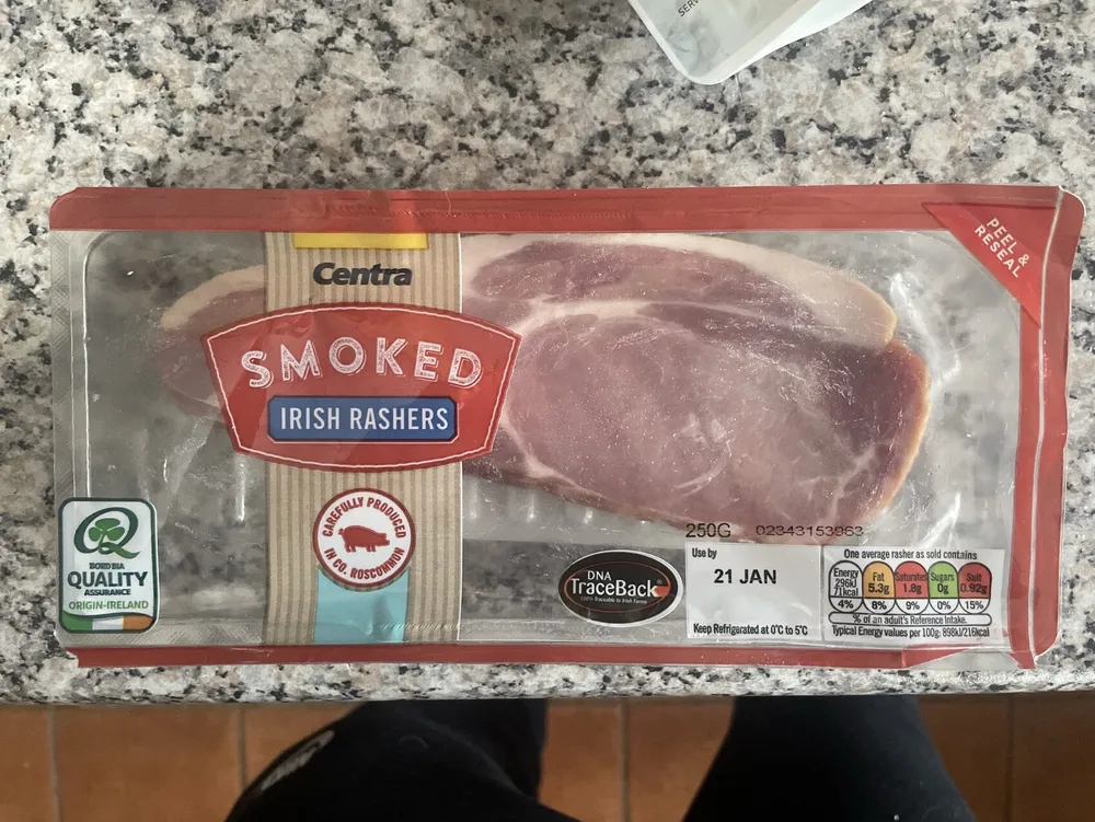 Smoked Irish Rashers