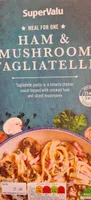 Ham and mushroom tagliatelle