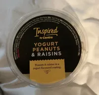 Yogurt peanuts & raisins