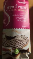 Milk chocolat digestive biscuits