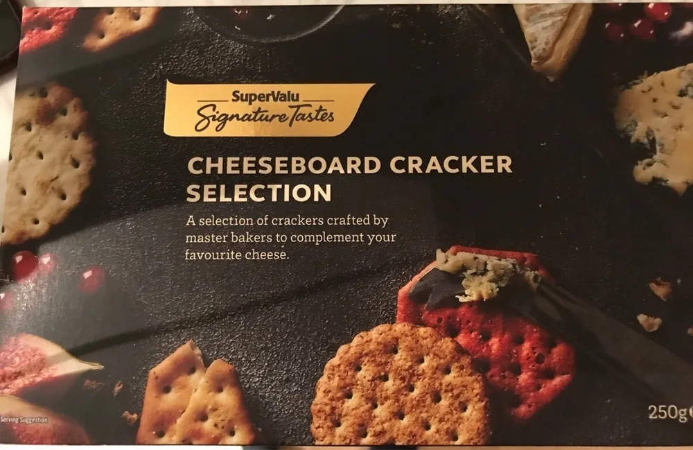 Cheeseboard craker selection