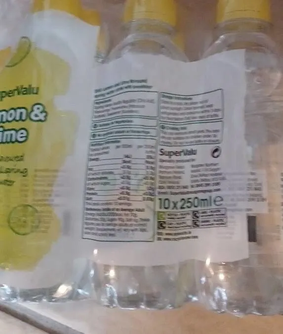 Lemon and Lime Water