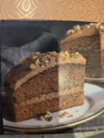 Coffee and walnut cake