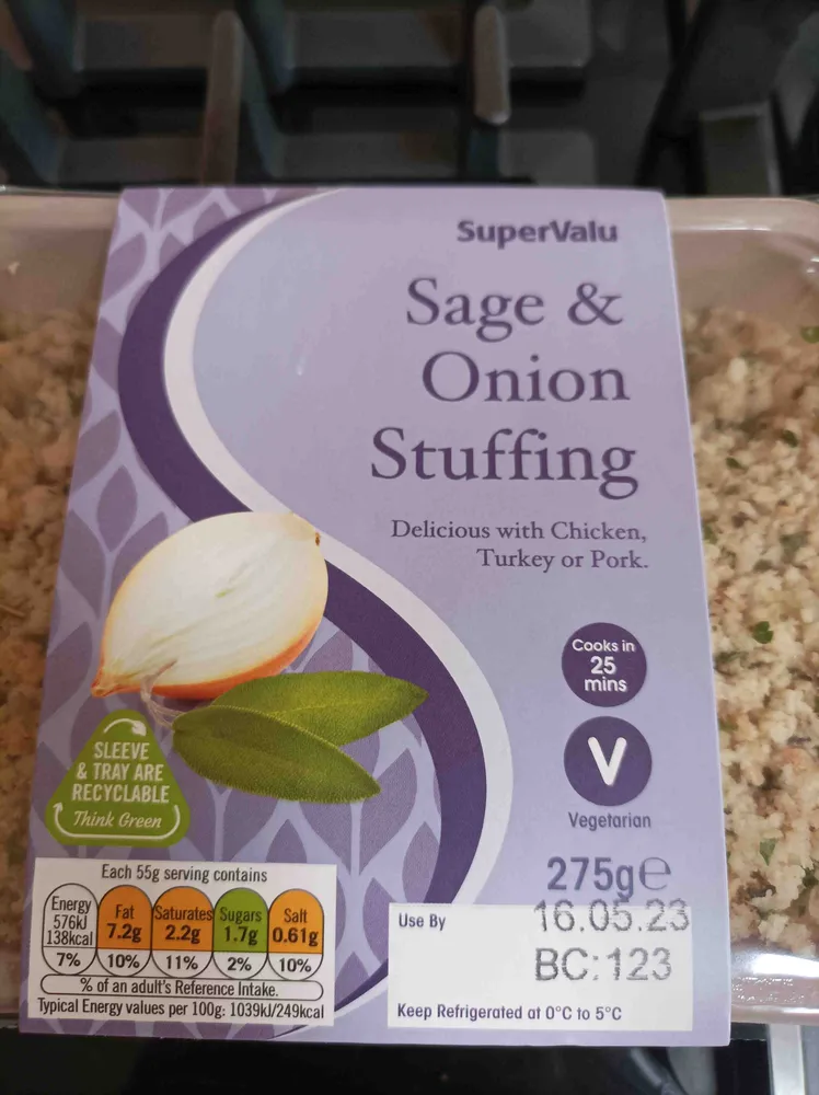 Sage and Onion Stuffing