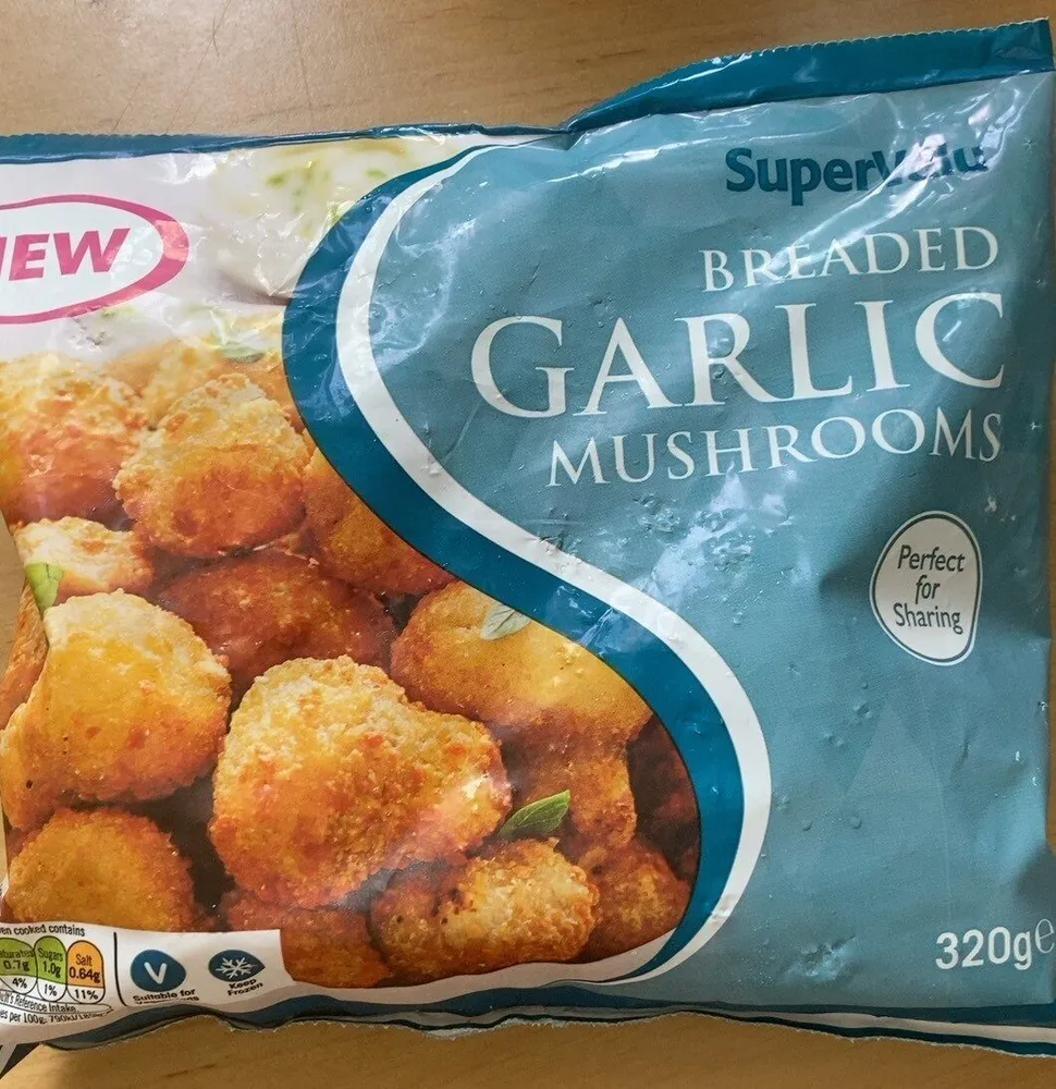 Breaded Garlic Mushrooms
