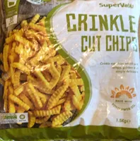 Crinkle cut chips