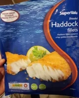Breaded haddock fillets