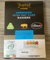 unsmoked irish dry cure rashers