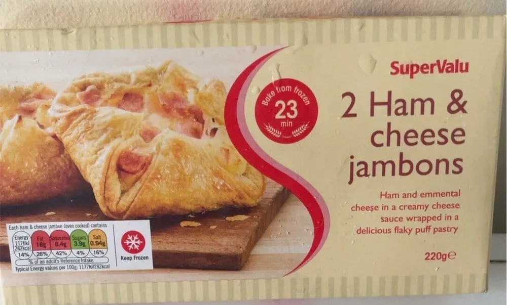 2 Ham and Cheese jambons