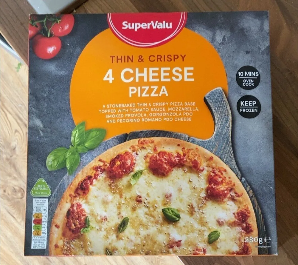 4 cheese pizza