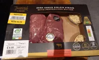 Irish Angus Sirloin Steak with peppercorn butter